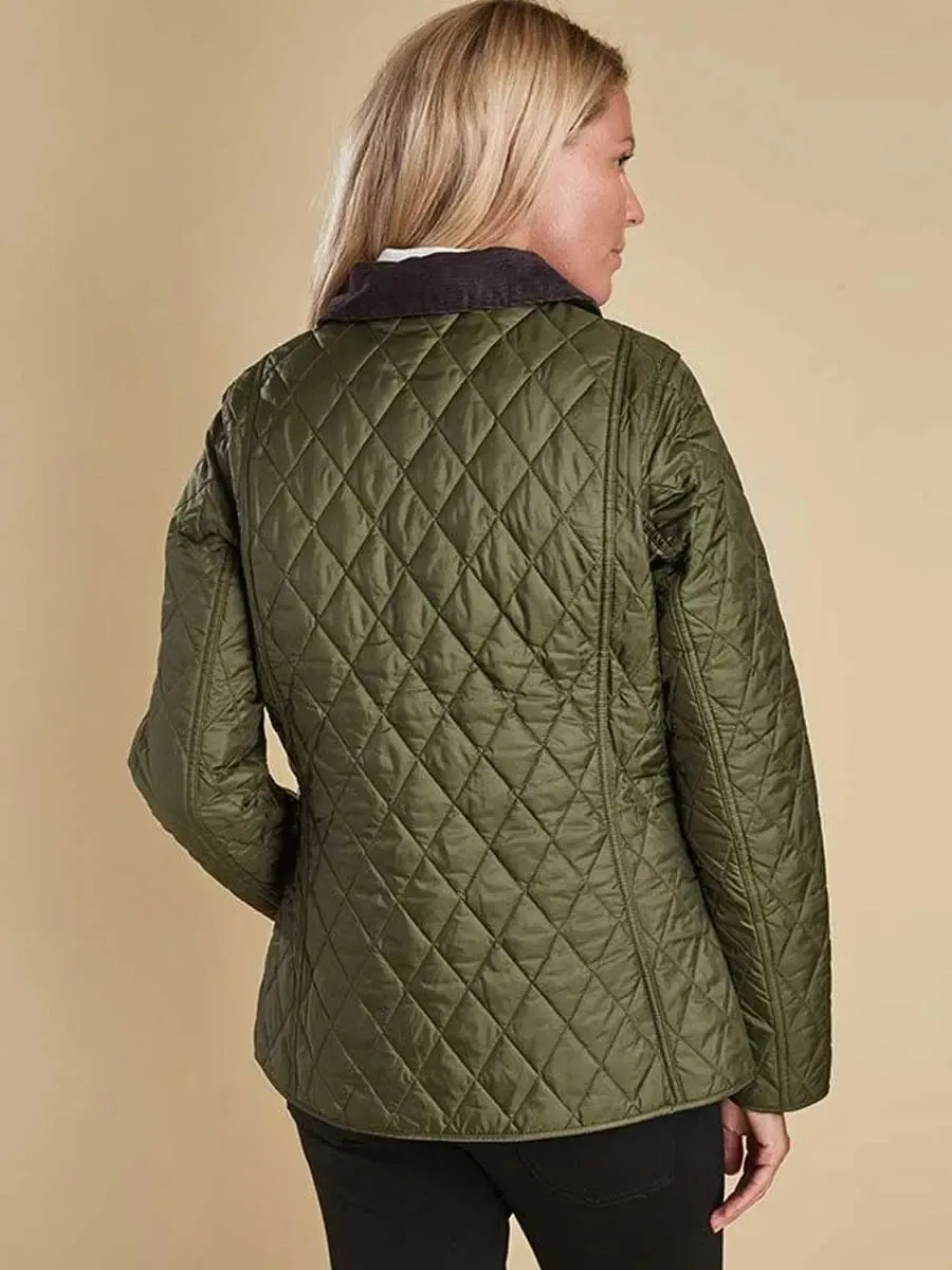 BARBOUR Jacket - Ladies Annandale Quilted - Olive