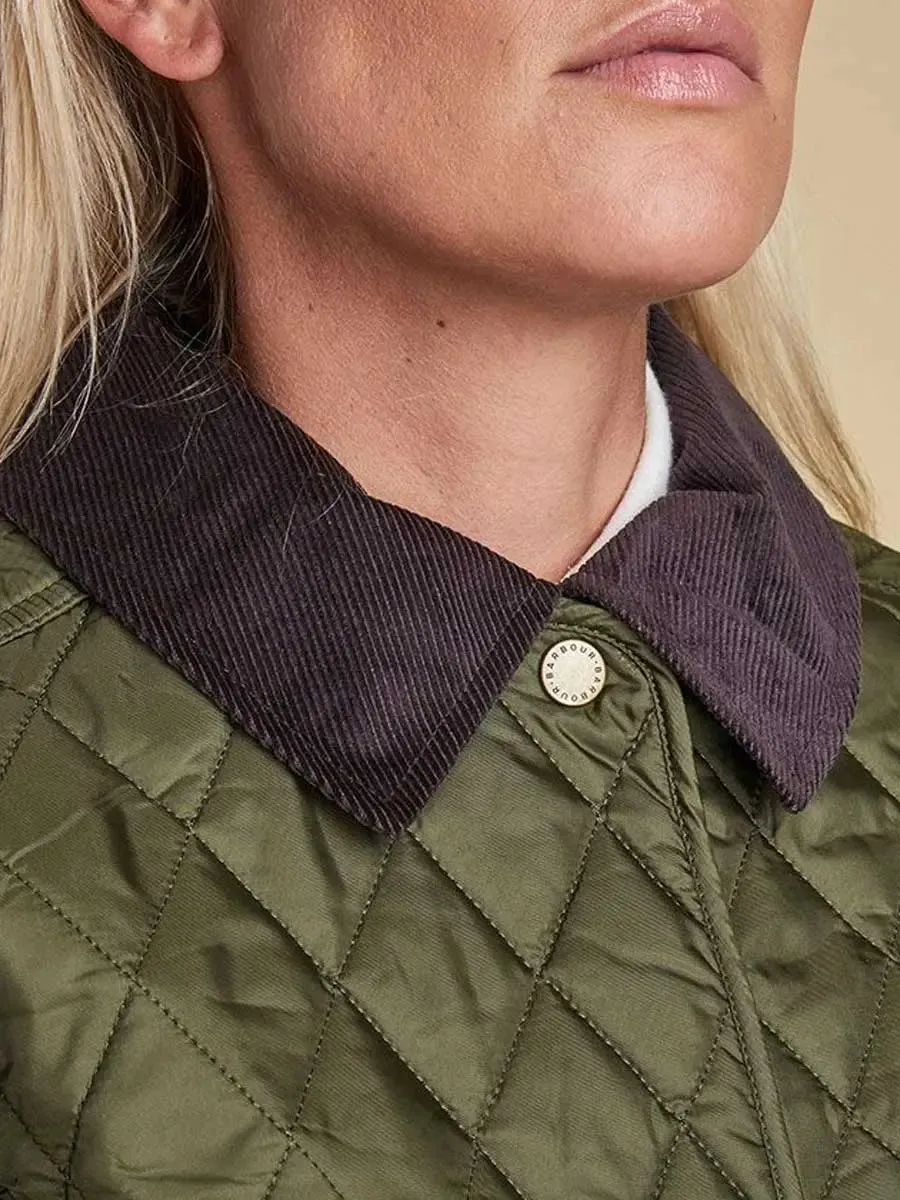 BARBOUR Jacket - Ladies Annandale Quilted - Olive