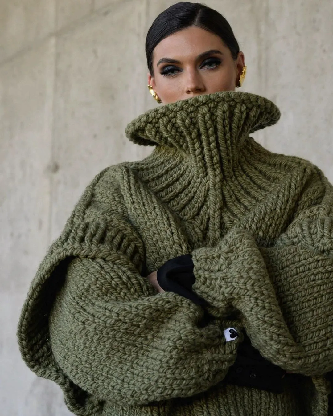 Carolla Knitted Oversize Sweater