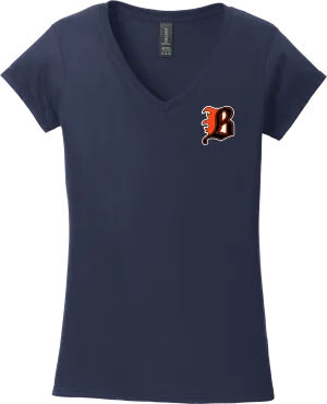 Philadelphia Blazers Softstyle Ladies Fit V-Neck T-Shirt