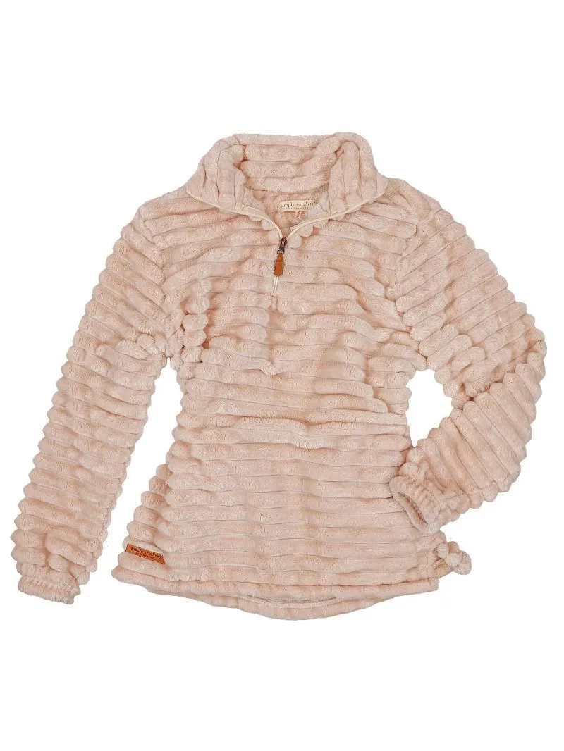 Snow Luxe Pullover Sherpa by Simply Southern