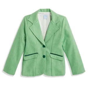 Velvet Trim Bridget Blazer